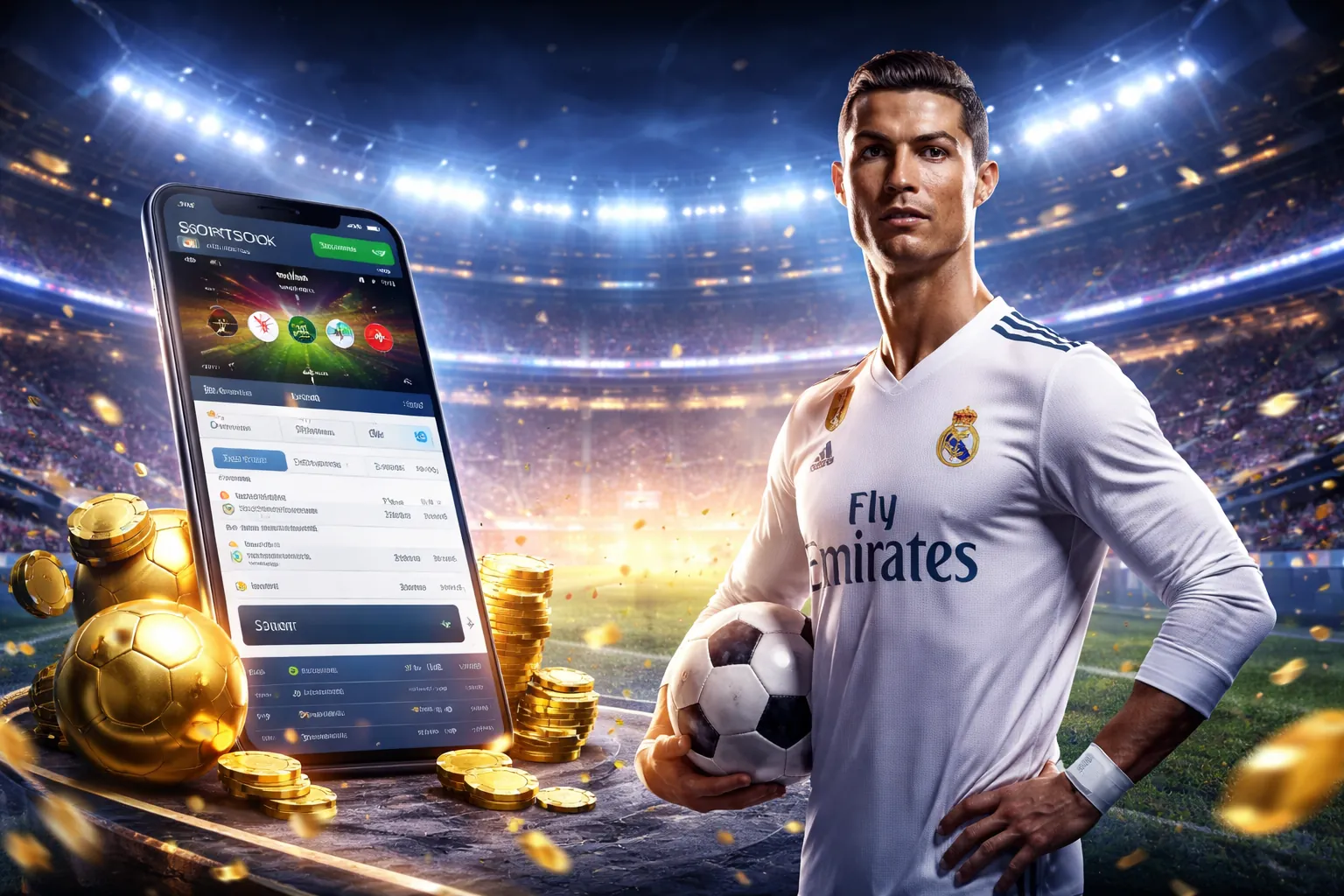 Hình ảnh giới thiệu 188 bet 250 với logo và các hoạt động cá cược sôi động